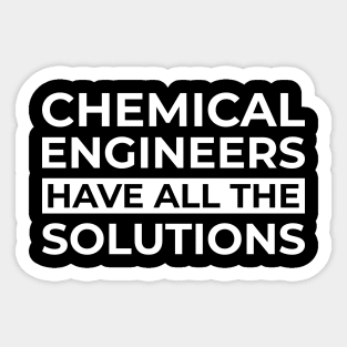 chemical engineer Sticker